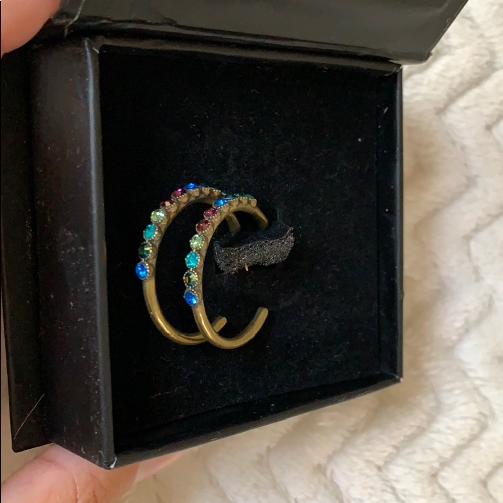 MICHAL NEGRIN RAINBOW HOOPS 🌈